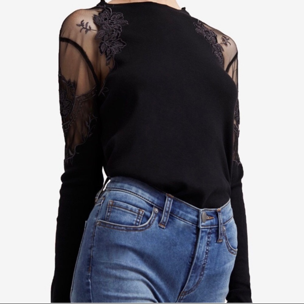 Free People Lace Top